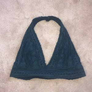 urban outfitters teal bralette